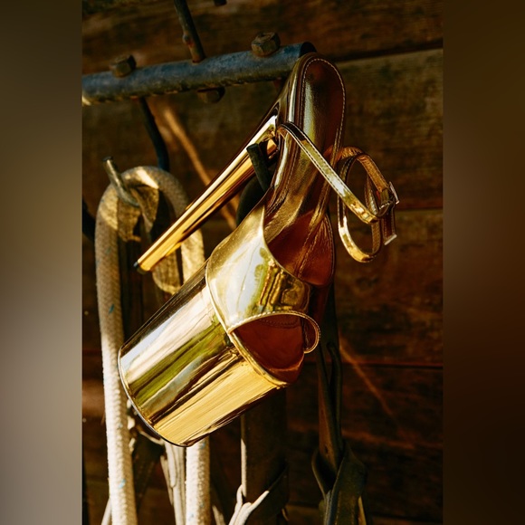 Brand New in box. Tried on one heel. Half a size too big. - Picture 4 of 5